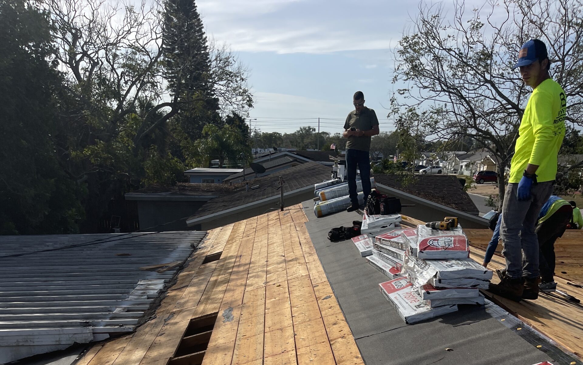 Roofing Storm Damage in Tampa Bay