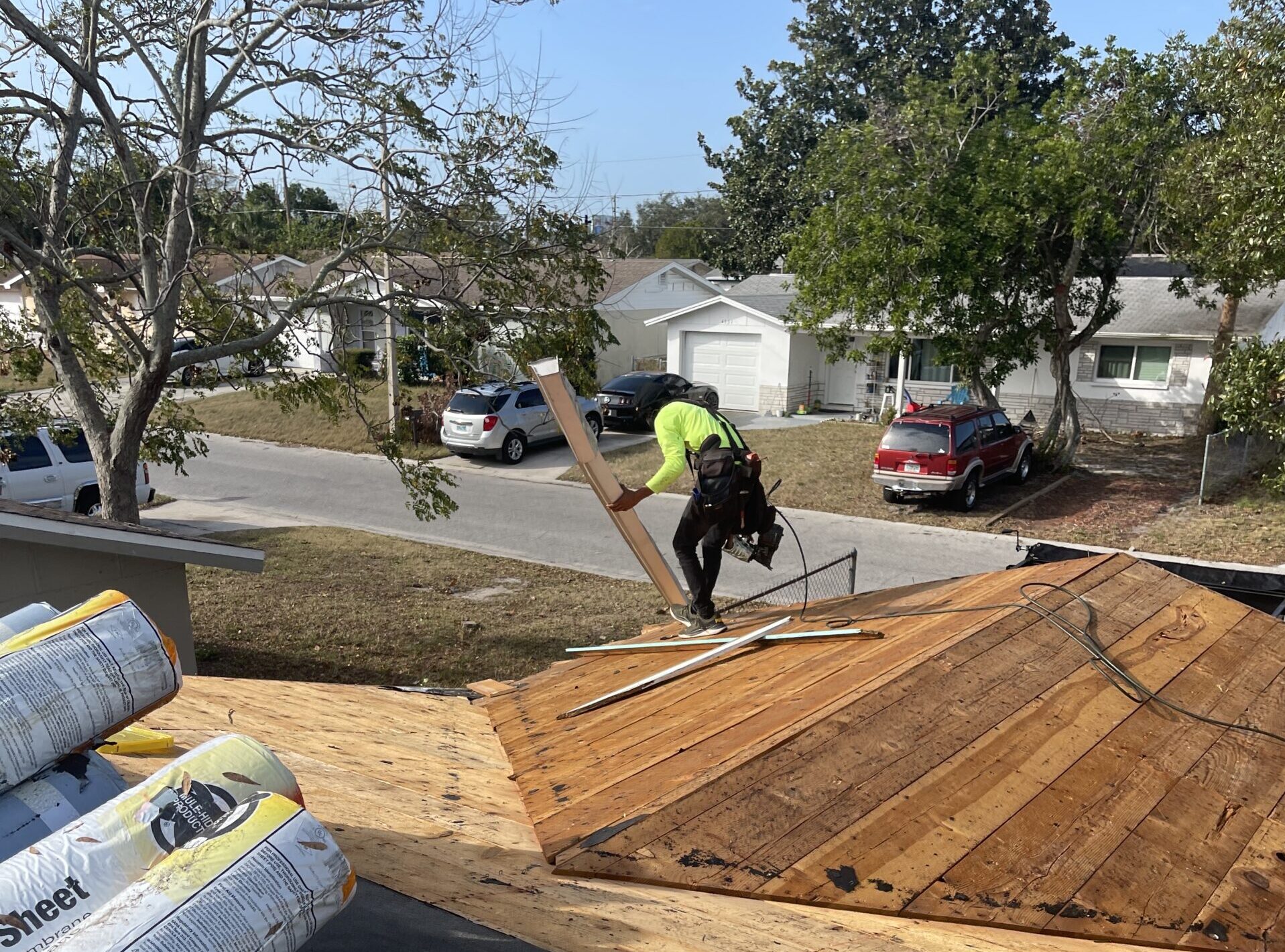 residential roofing contractor